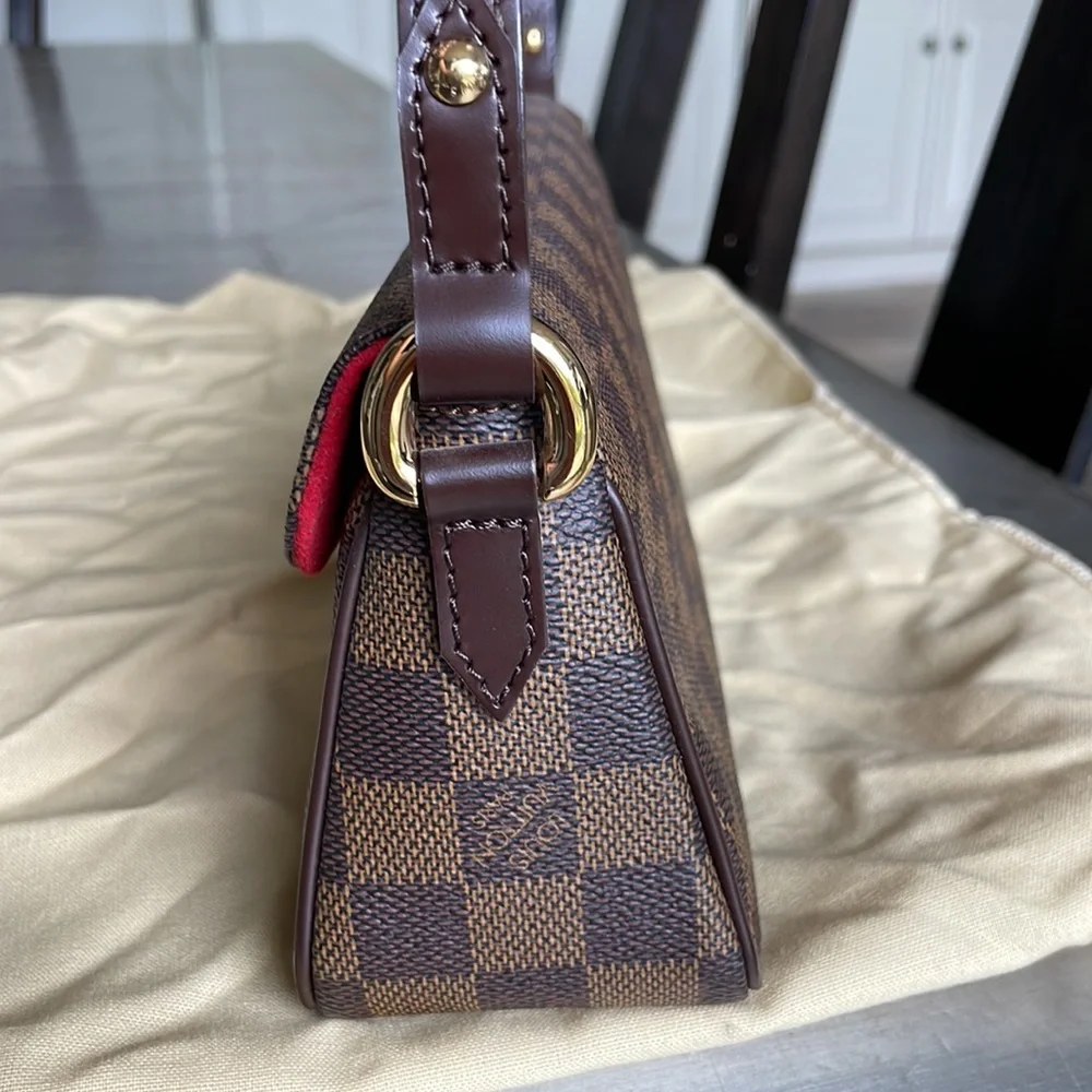 Louis Vuitton Damier brown shoulder bag with dustbag